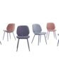 4 Chaises Pol. Billy Cognac – Image 2