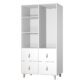 Garde-robe Figo 2P 4T Pol – Image 2