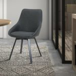 Chaise Mathias Gris foncé R