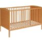 Lit bébé Lya noir / bois naturel / blanc – Image 2