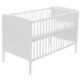 Lit bébé Lya noir / bois naturel / blanc – Image 3
