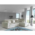 Canapé d'angle A.F Marbella Ivoire