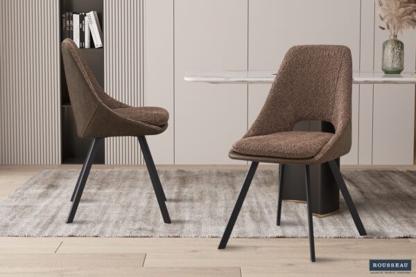 Chaise R. Filou Bouclé ( 4 Couleurs) – Image 2