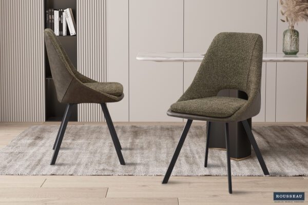 Chaise R. Filou Bouclé ( 4 Couleurs) – Image 3