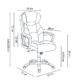 Chaise de bureau R.9790 – Image 4