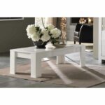 Table Basse A.F. Modena Blanc Laqué