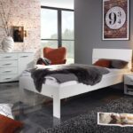 Cadre de lit RA. Flexx 90 Sonoma, blanc ou gris