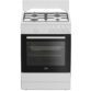 Cuisinière Full Gaz BEKO FBG62010DW