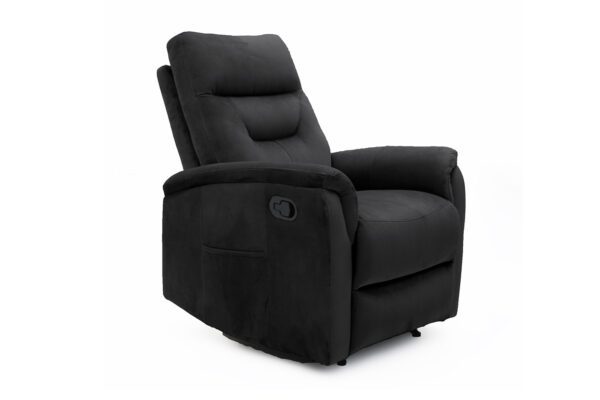 Fauteuil Relax BREDA 45104 relevable Manuellement Noir / Gris / beige