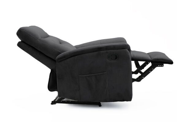 Fauteuil Relax BREDA 45104 relevable Manuellement Noir / Gris / beige – Image 3