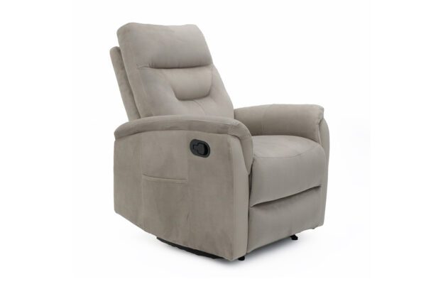 Fauteuil Relax BREDA 45104 relevable Manuellement Noir / Gris / beige – Image 7