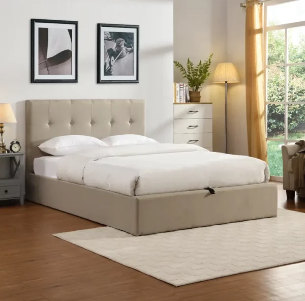 Lit Pol Caïro beige